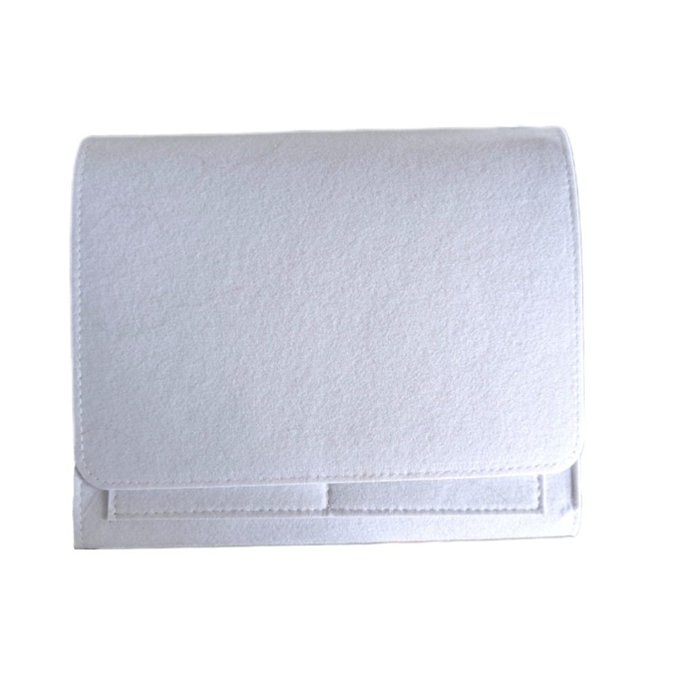 (3 for $20) Grey Felt Folder